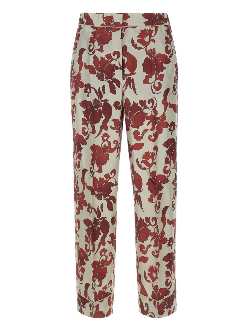 silk trousers - 1