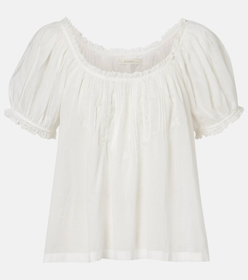 Frederica cotton voile top 1