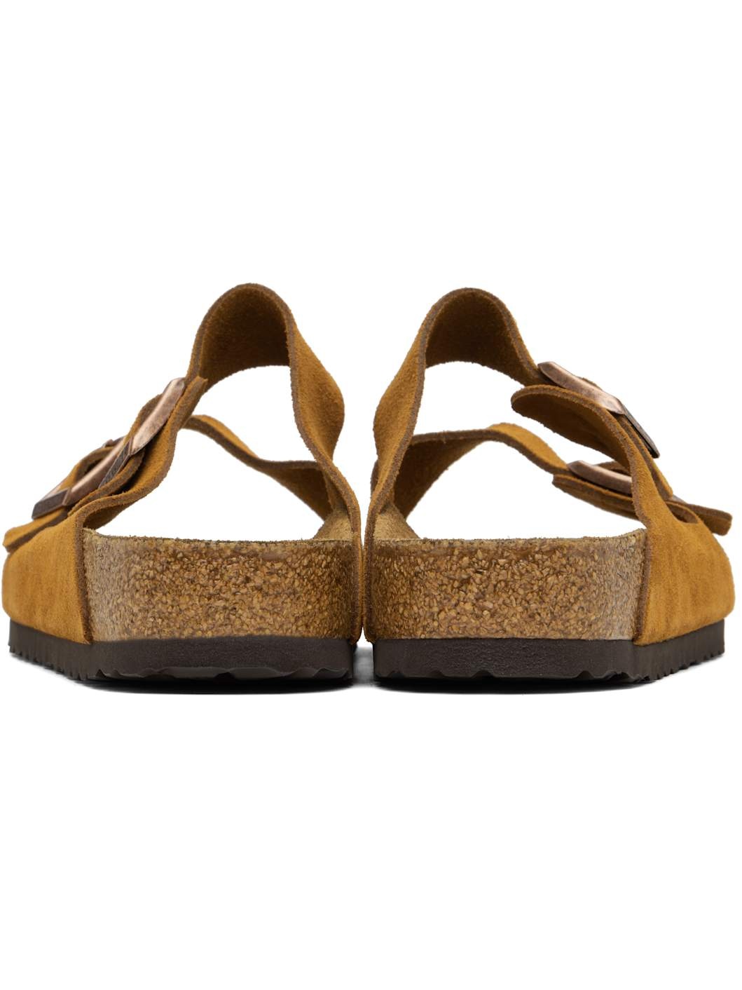 Tan Regular Arizona Soft Footbed Sandals - 2