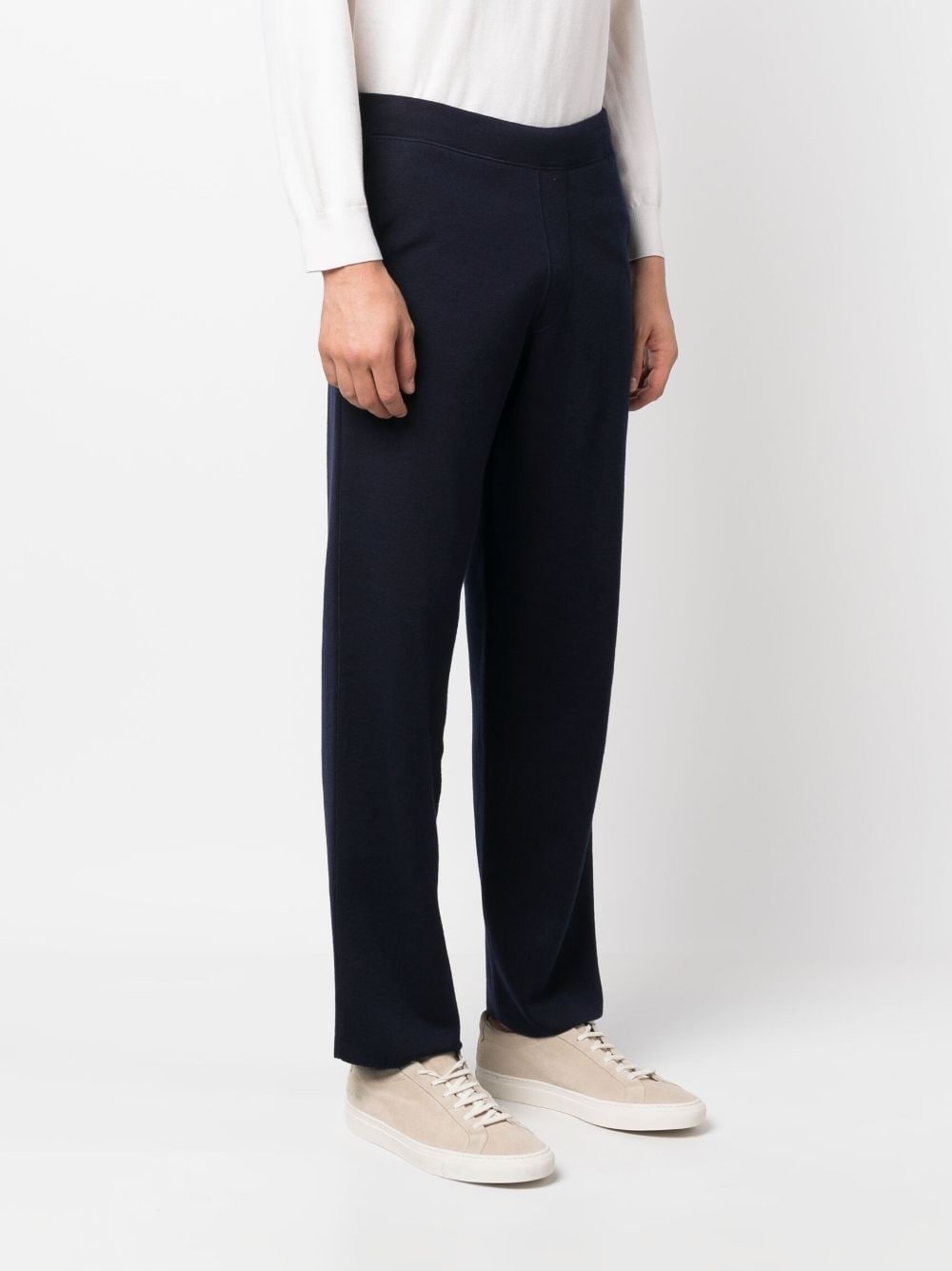 drawstring-fastening track pants - 3