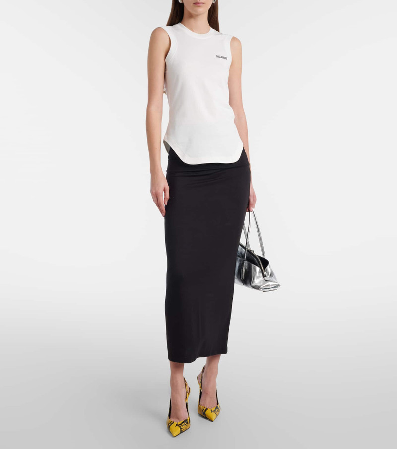 THE ATTICO Logo cotton top outlook