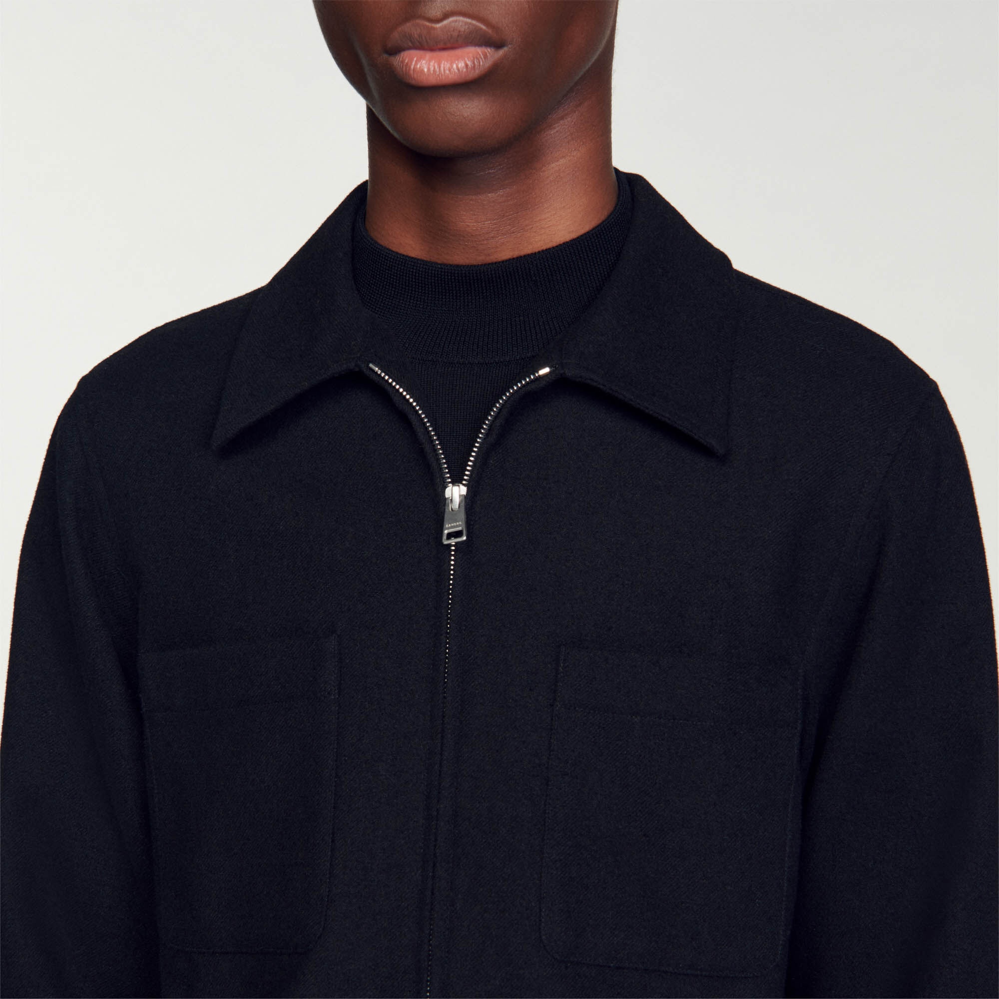 WOOL OVERSHIRT - 4