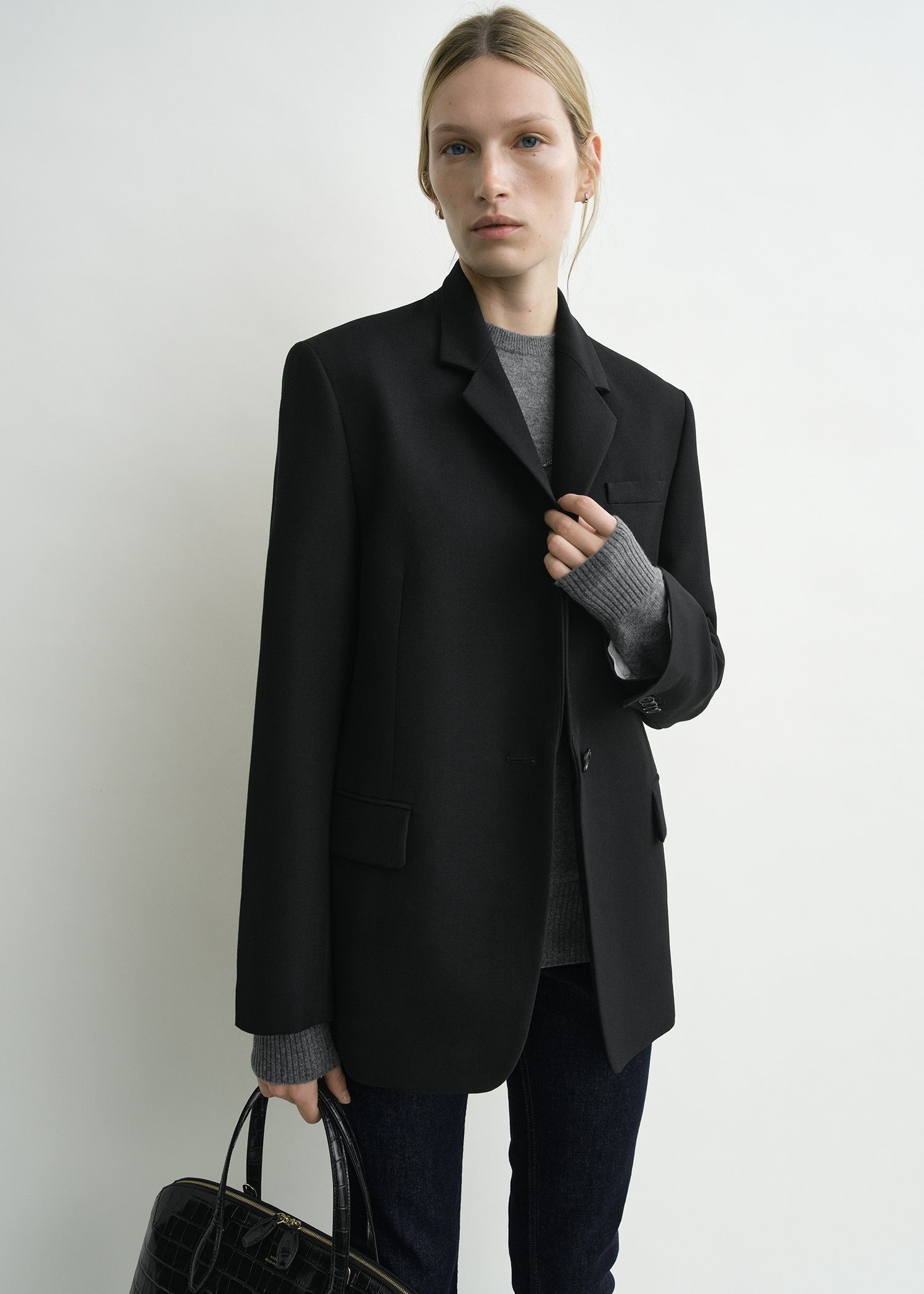 Tailored blazer black - 5