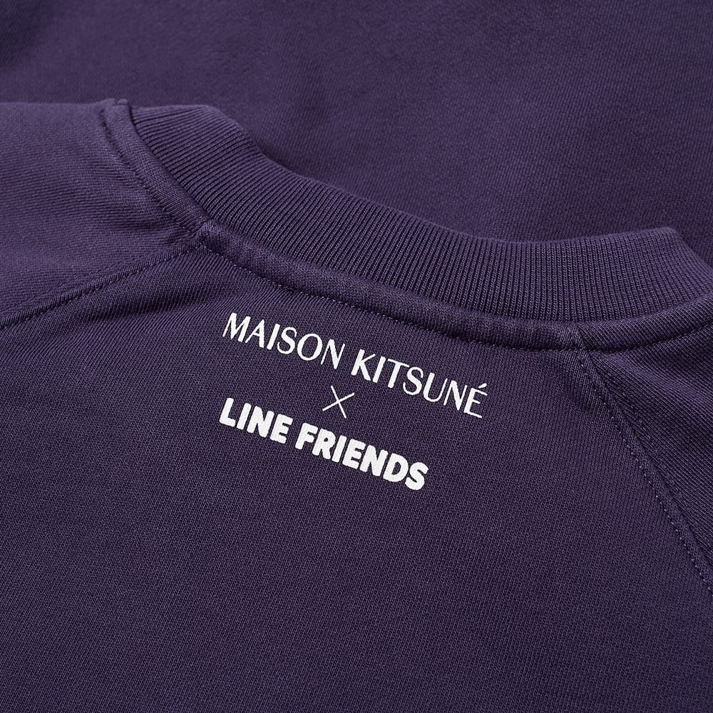 Maison Kitsuné x Line Friends Kitsune Big Print Crew Sweat - 3