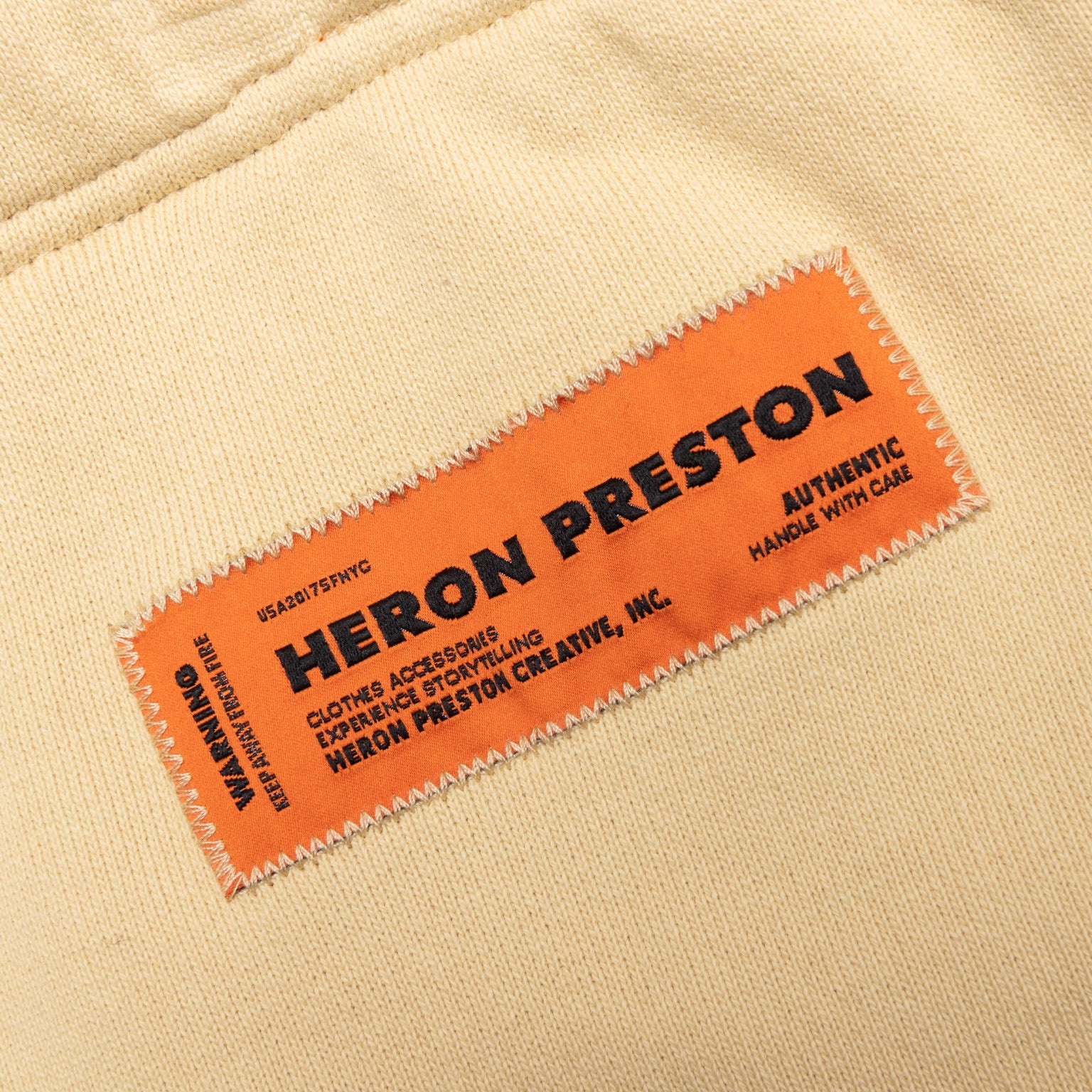 HERON PRESTON SWEATSHORTS CTNMB PIXEL WARP - BEIGE/GREEN - 3