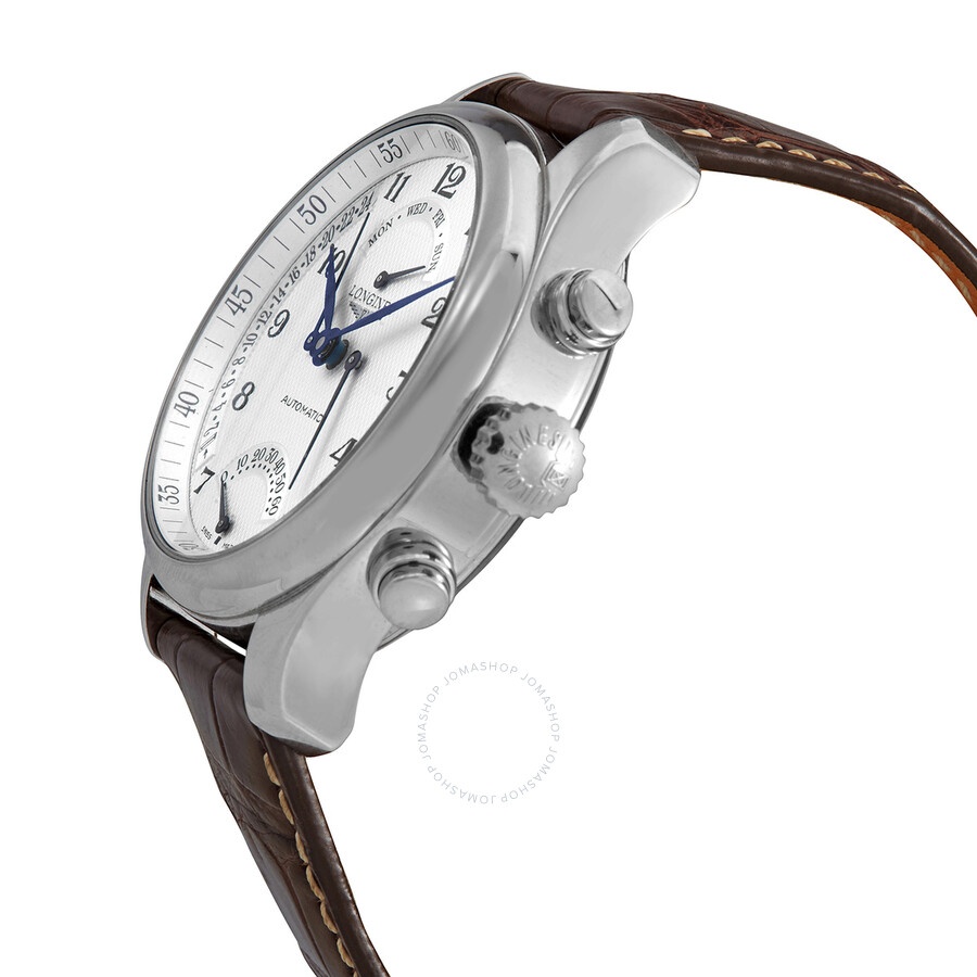 Longines Master Retrograde Seconds Automatic White Dial Men's Watch L2.715.4.78.3 - 2