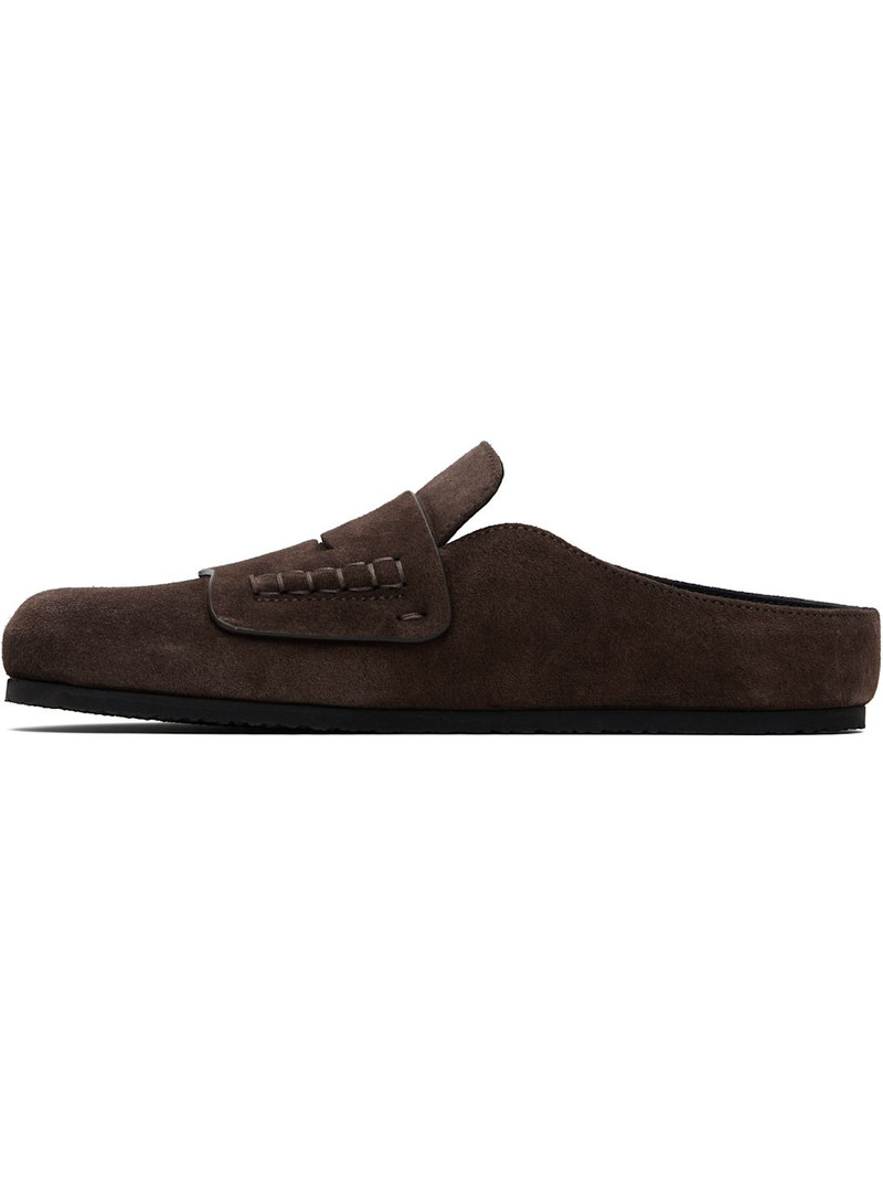 Brown 'The Mules' Loafers 3