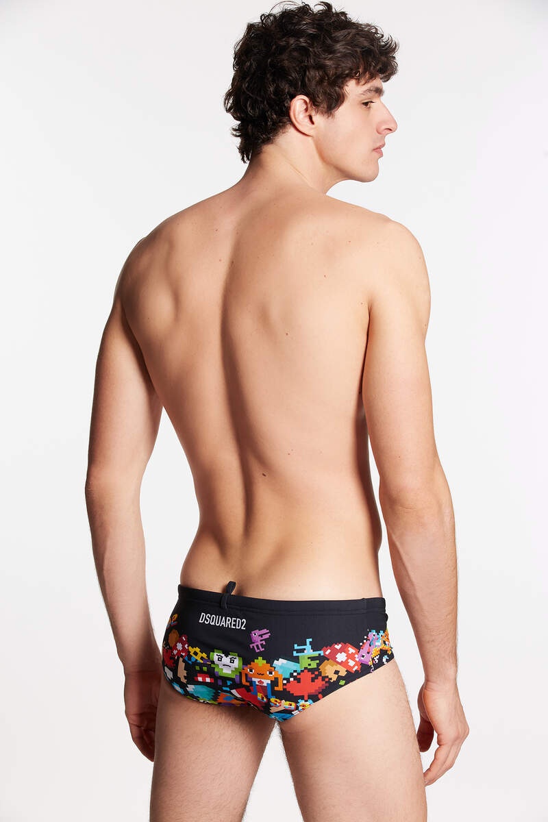 PIXEL GAMER SWIM BRIEF - 2