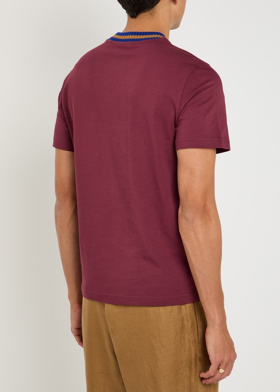 Moncler Logo-embroidered Cotton T-shirt - 3