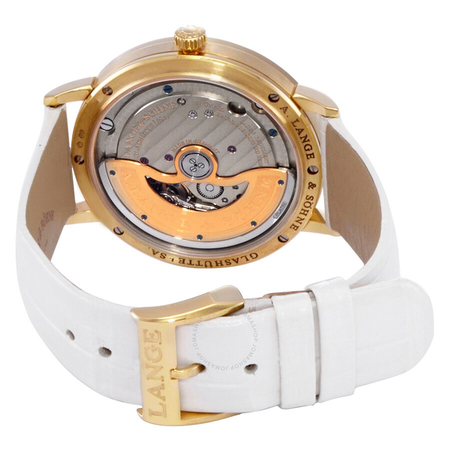 A. Lange and Sohne Saxonia 18K Yellow Gold Diamond Automatic Ladies Watch 840.021 - 3
