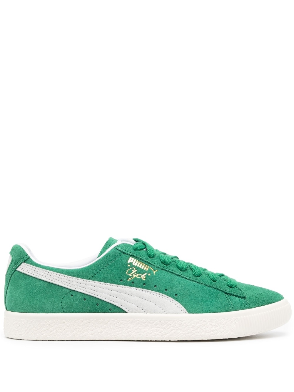 Clyde low-top suede sneakers - 1