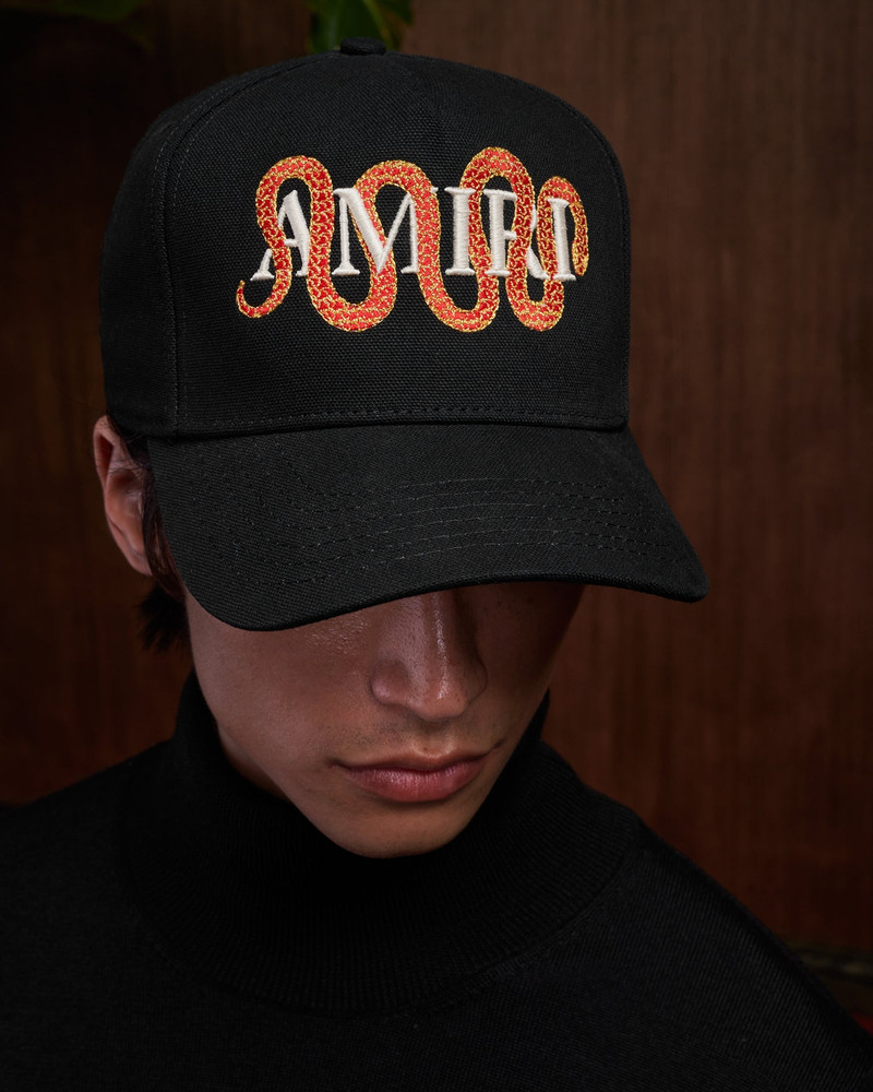 AMIRI AMIRI SNAKE CANVAS HAT outlook