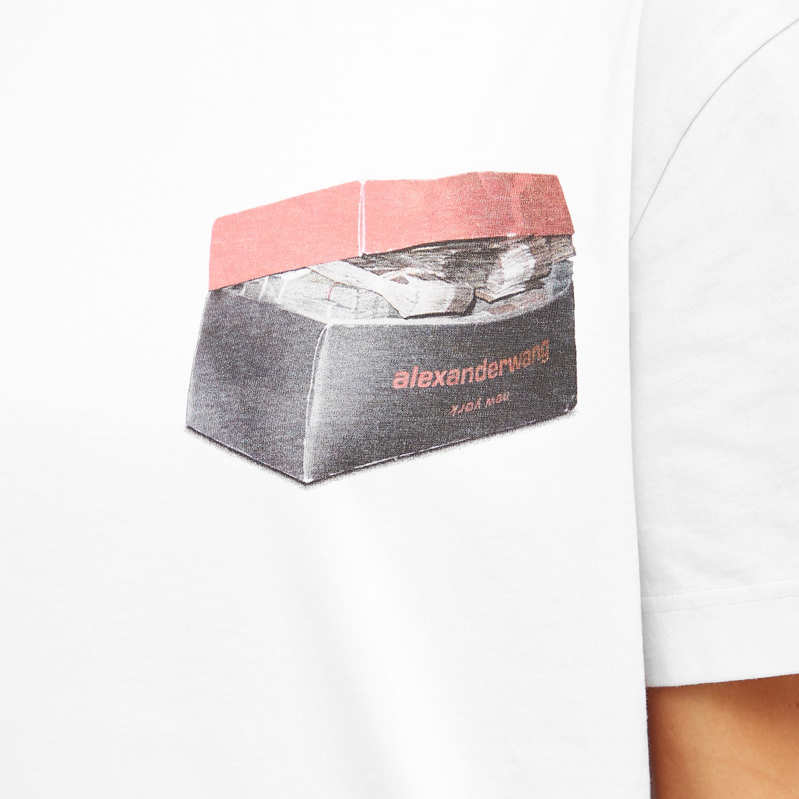 Alexander Wang T-Shirt With Shoebox Graphic - 5