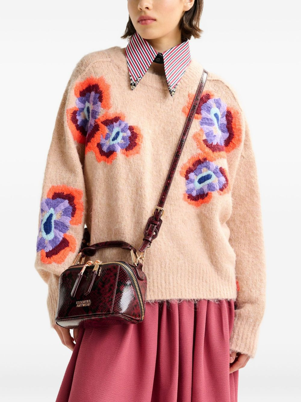 Impossible1 embroidered sweater - 3
