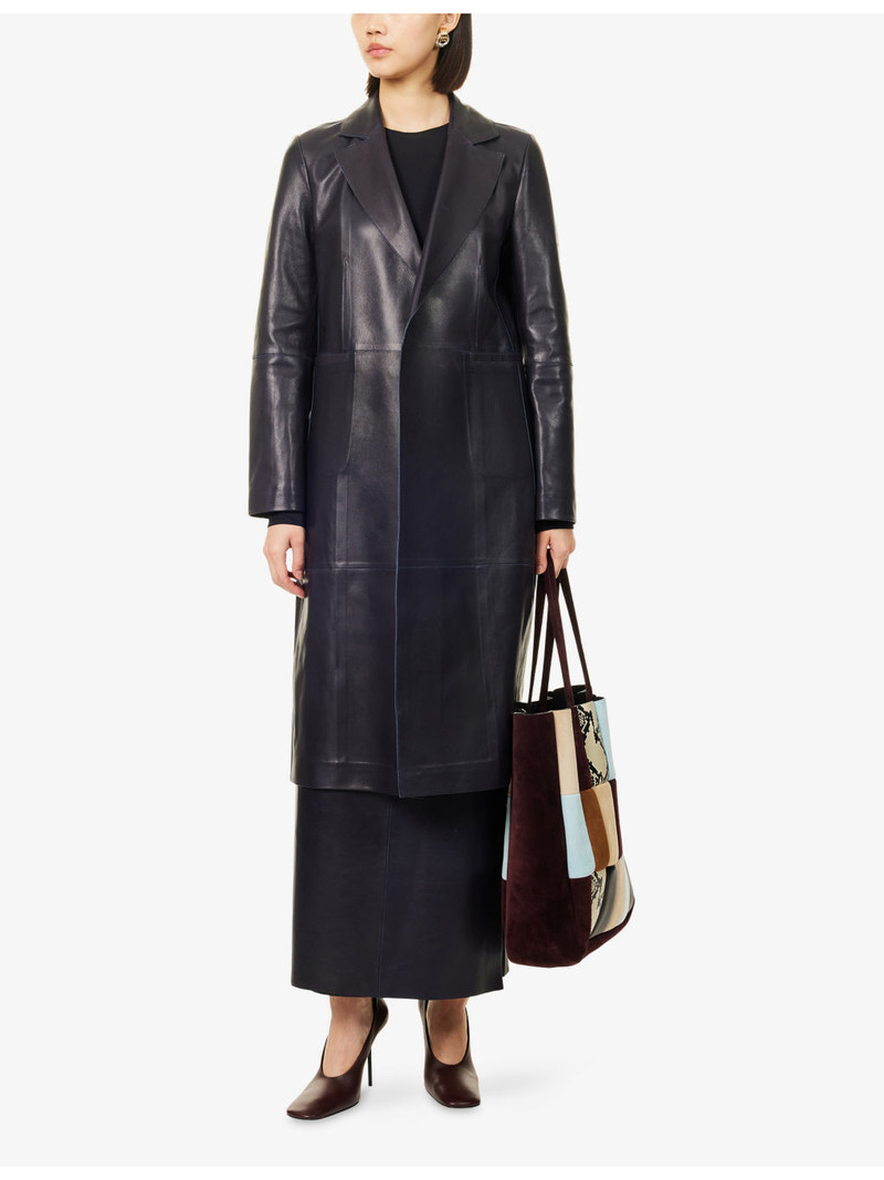 NOUR HAMMOUR Claude Exclusive Leather Jacket outlook