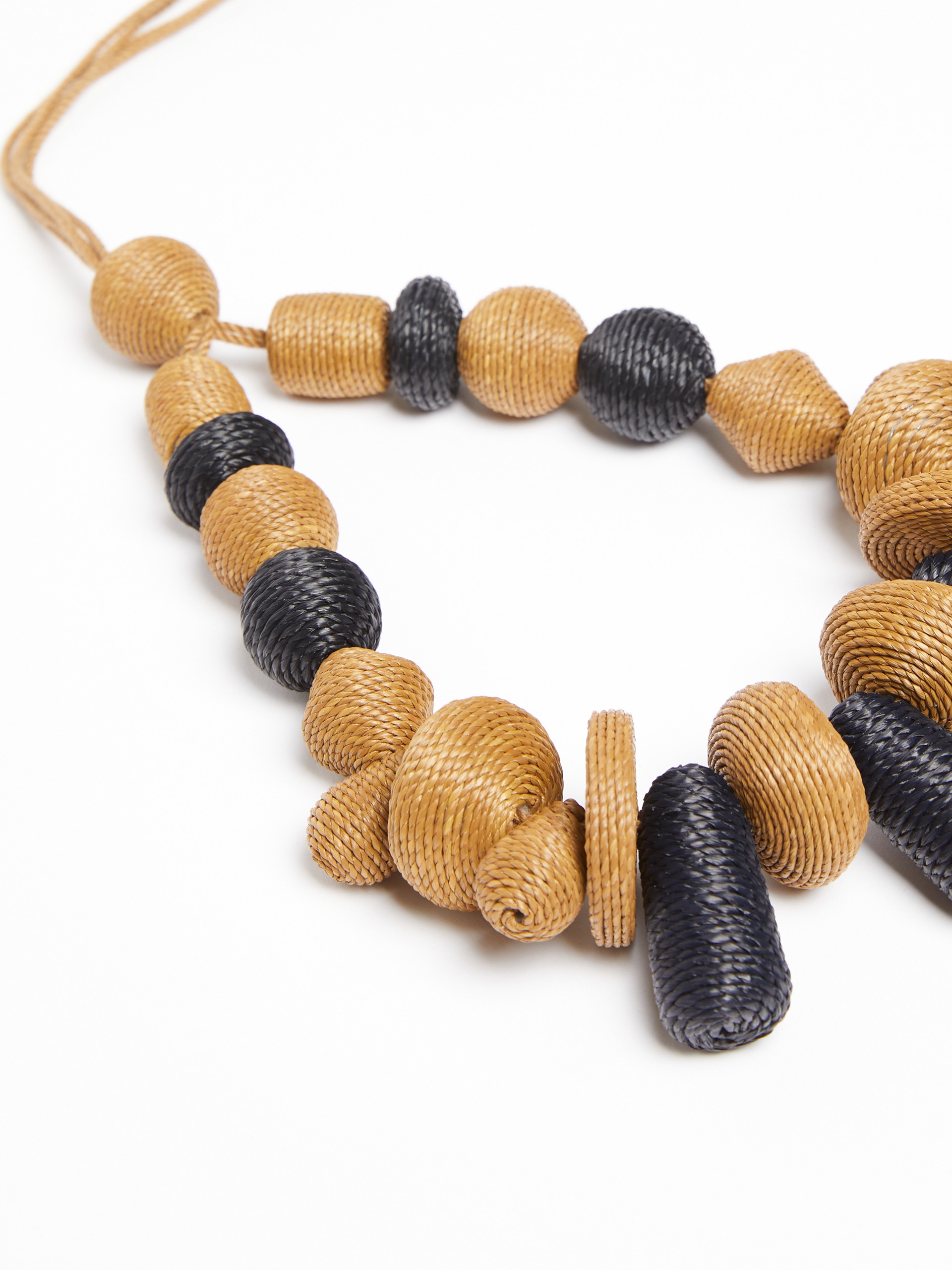 SORAIA Long straw necklace - 2