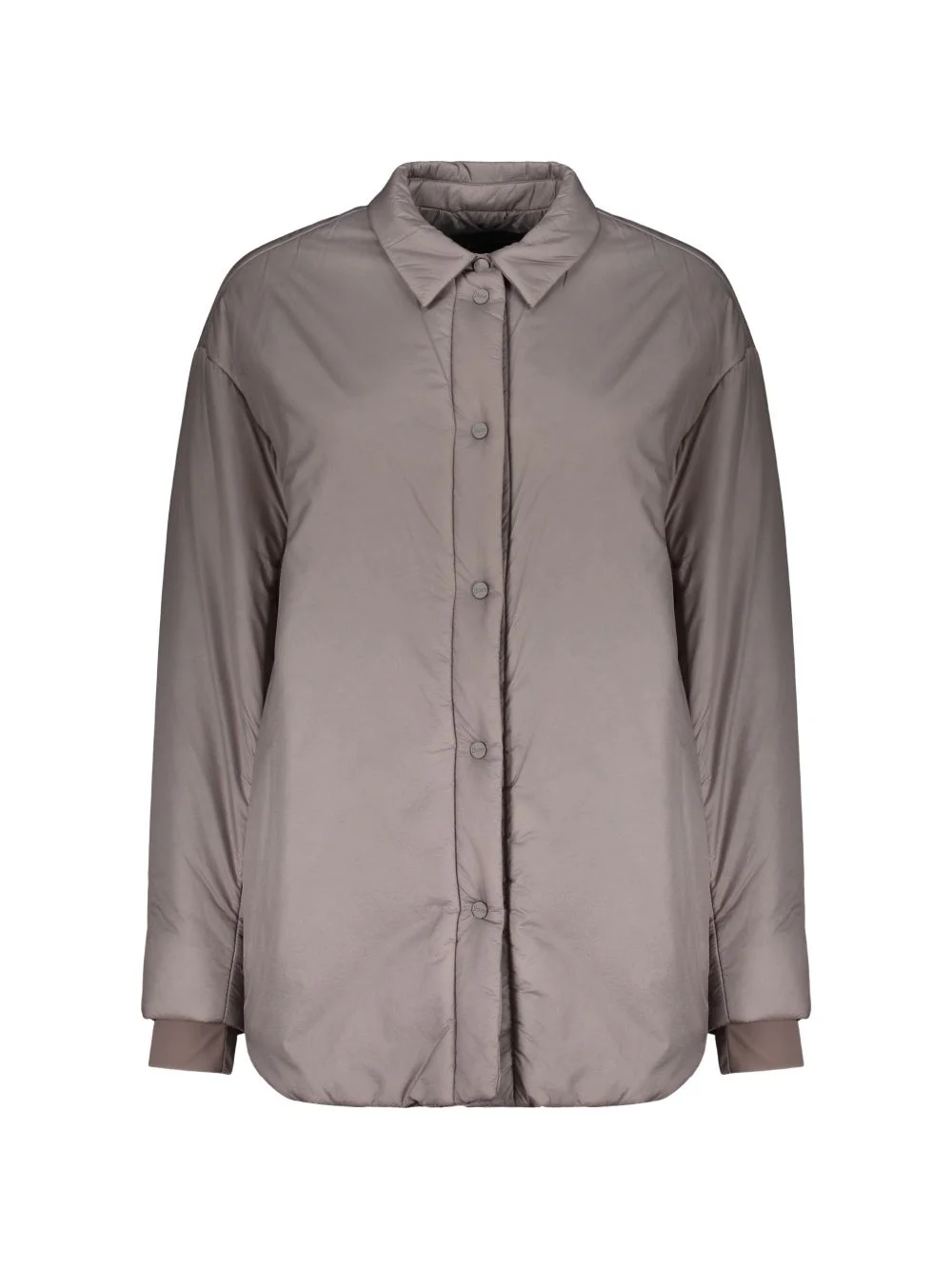 padded button-up jacket - 1