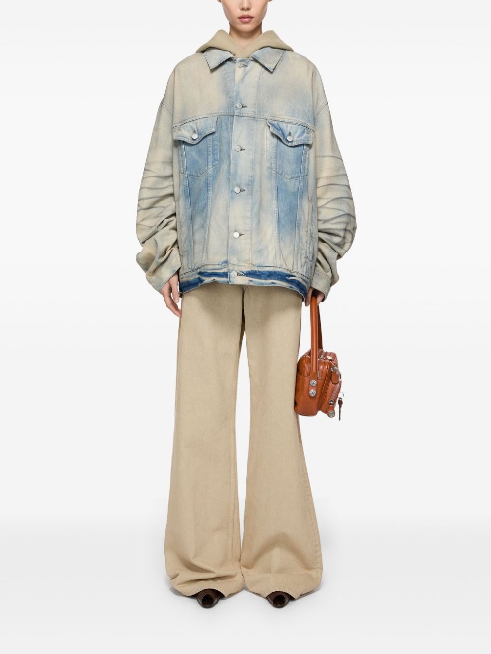 oversized denim jacket - 3