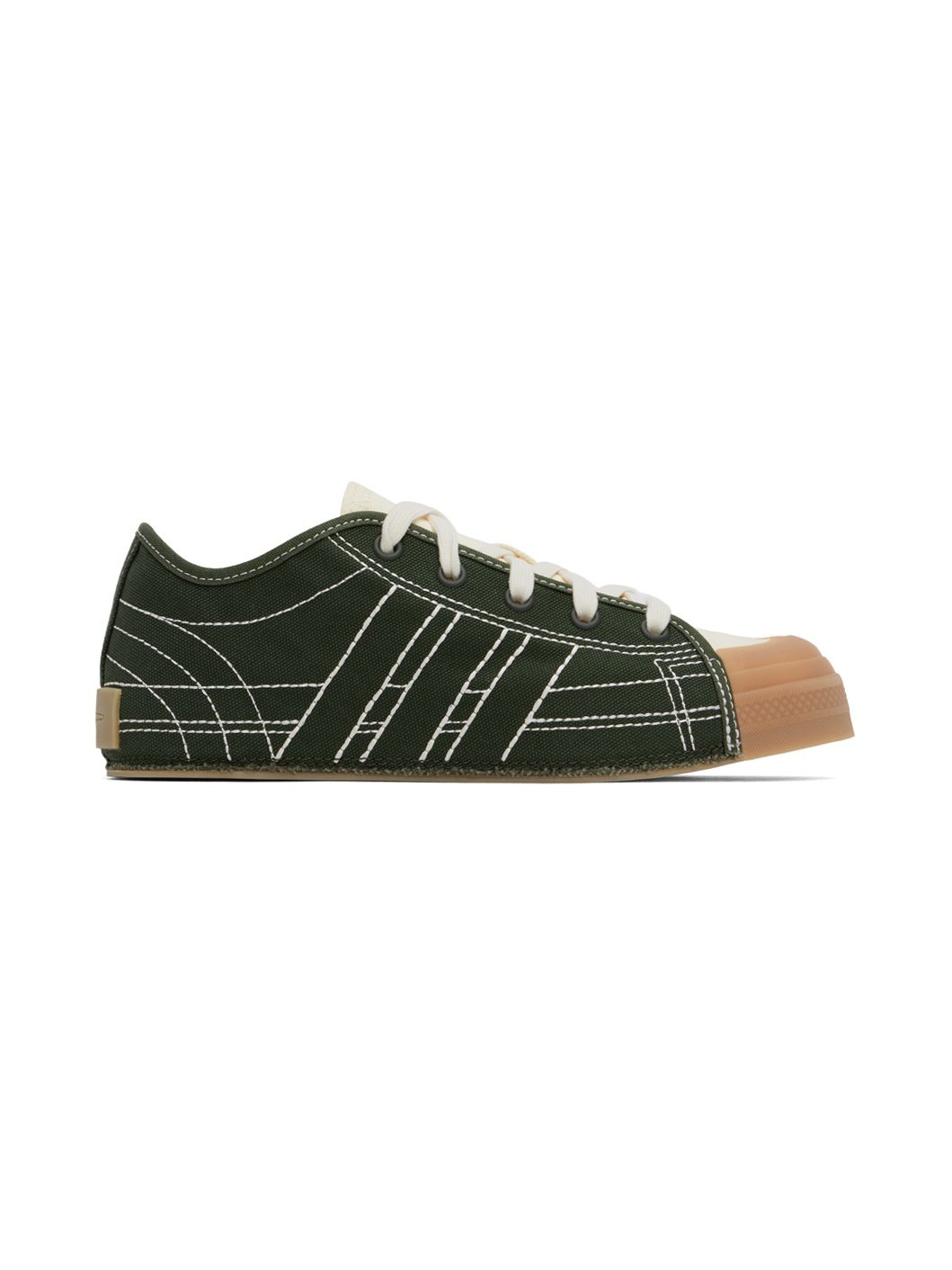 Khaki Nizza Lo Sneakers - 1