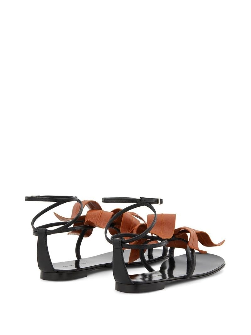 Lilium flower-detail sandals - 5