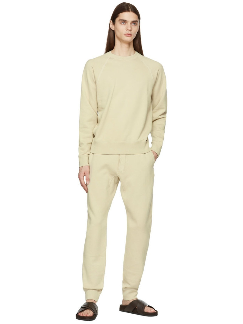 TOM FORD Beige Crewneck Sweatshirt outlook