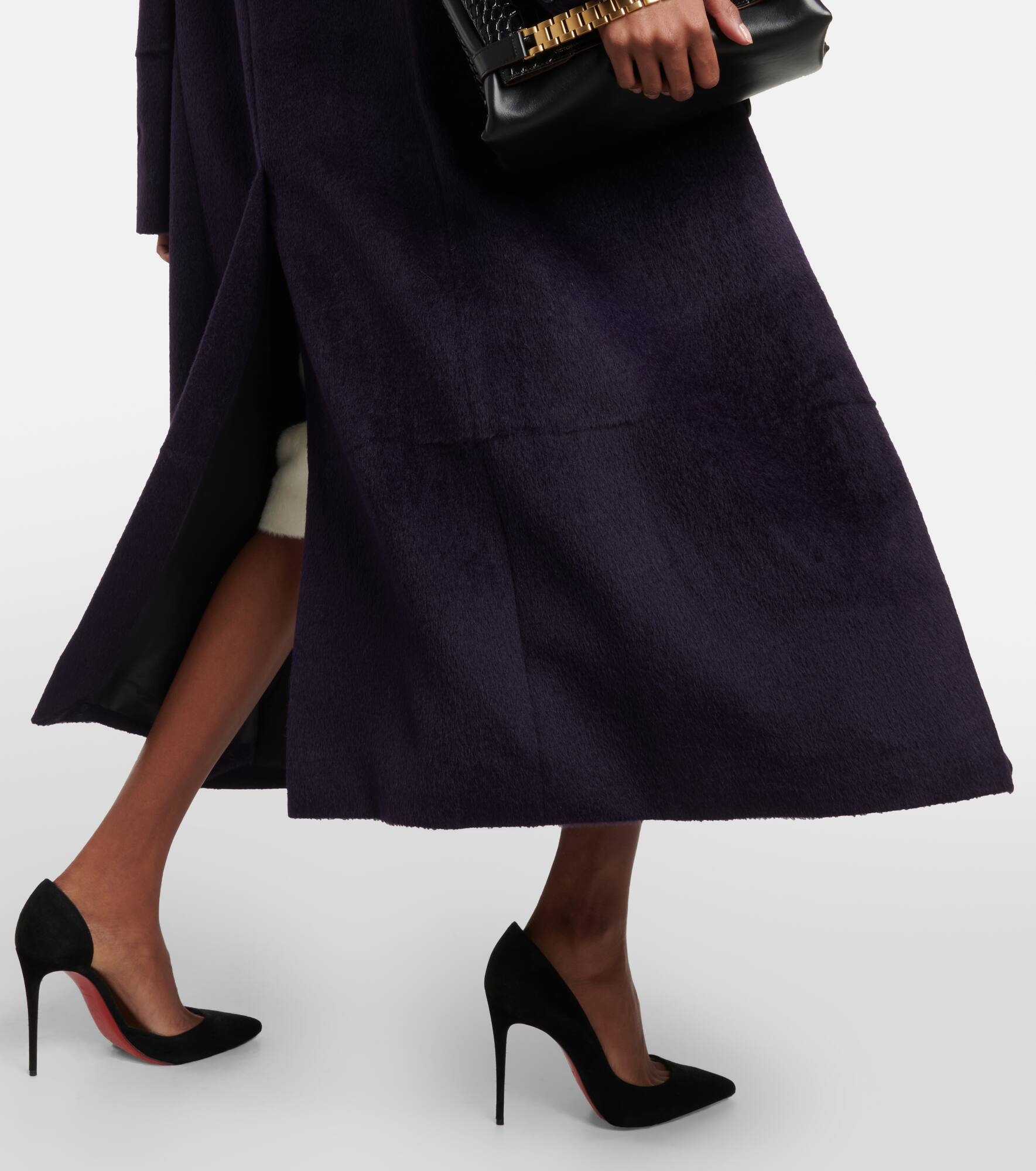 Alpaca wool-blend overcoat - 6