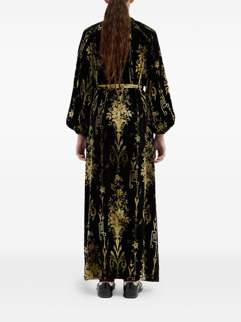 flower-pattern maxi dress 3