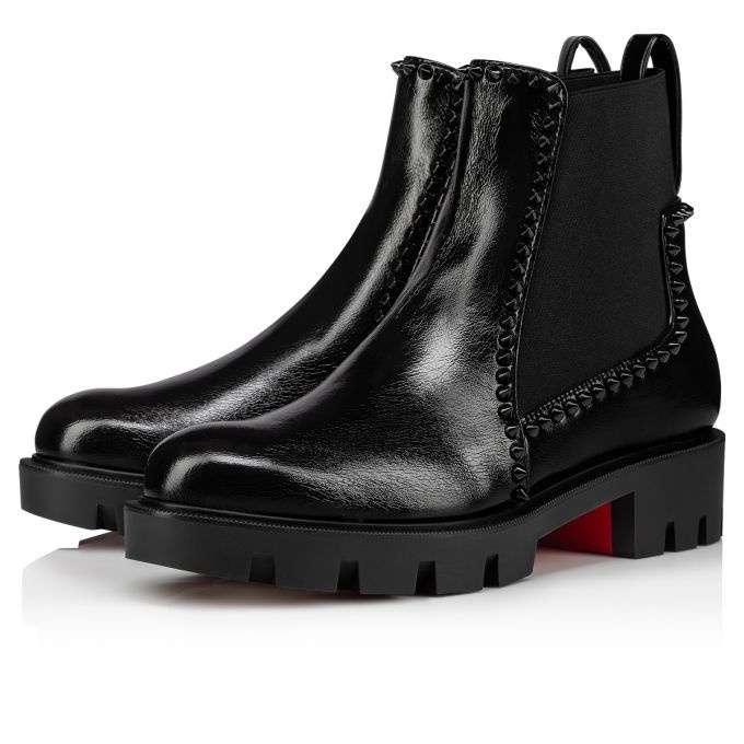 Christian Louboutin Out Lina Spike Lug BLACK | REVERSIBLE