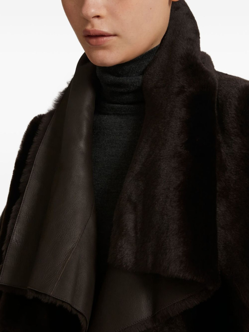 draped lambskin jacket 5