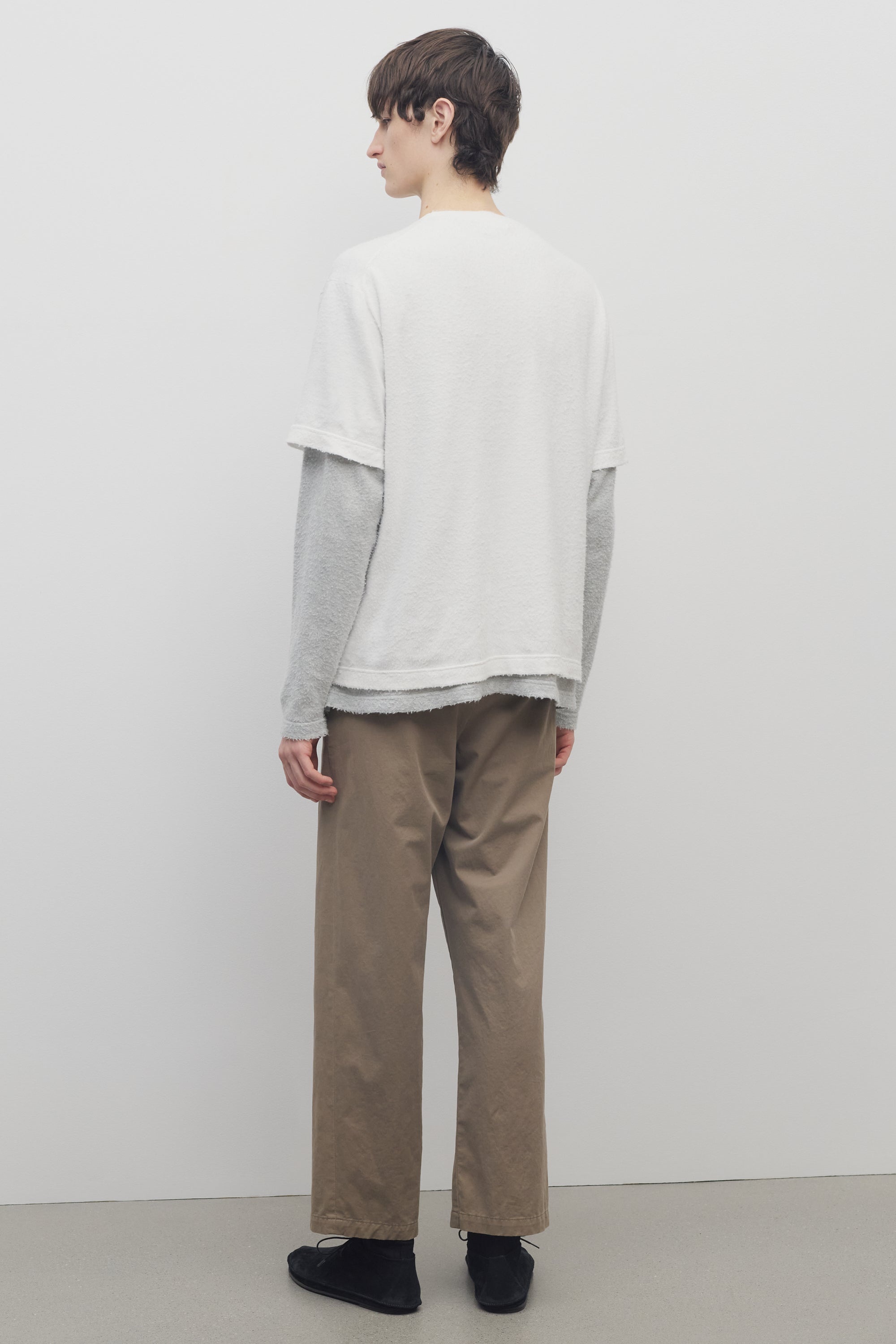 Zack Pant in Cotton and Cashmere - 5
