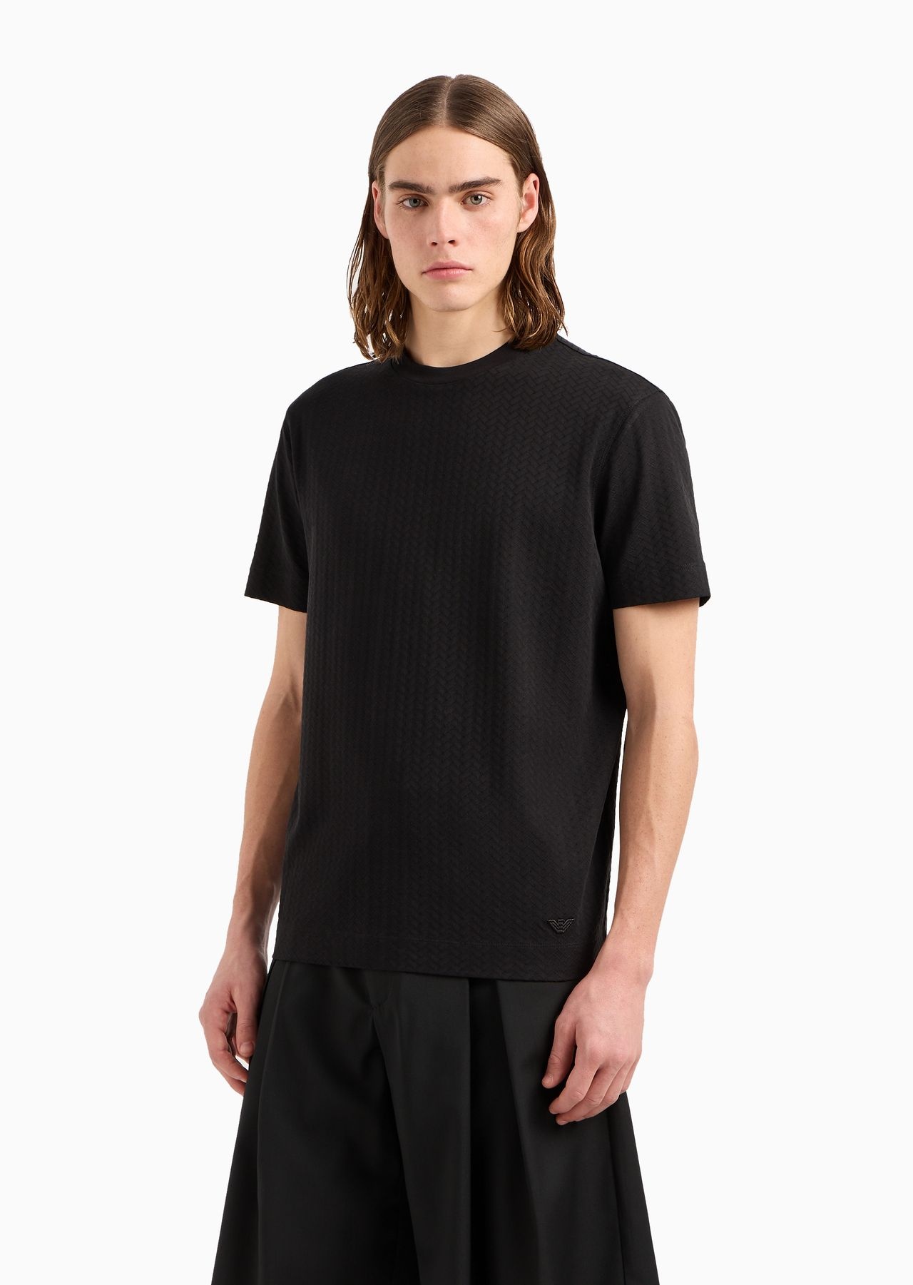 Jacquard jersey T-shirt - 2