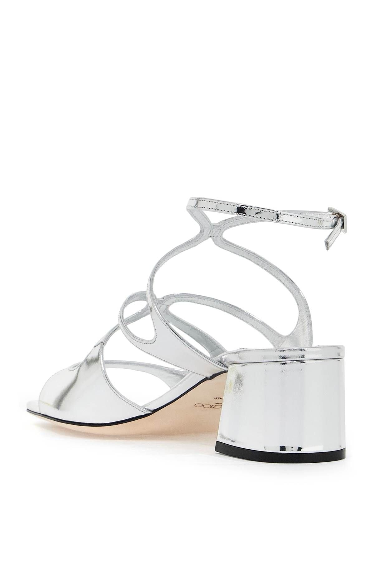 Jimmy Choo "Metallic Leather Azilia 45 - 2