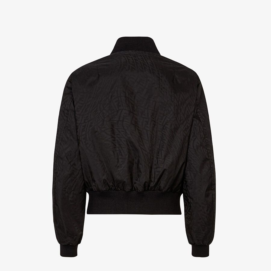 Black tech fabric jacket - 2