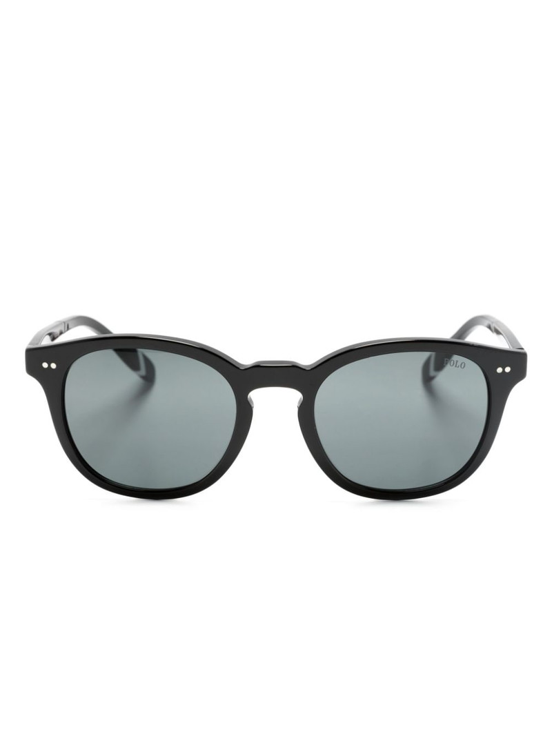tortoiseshell round-frame sunglasses 1