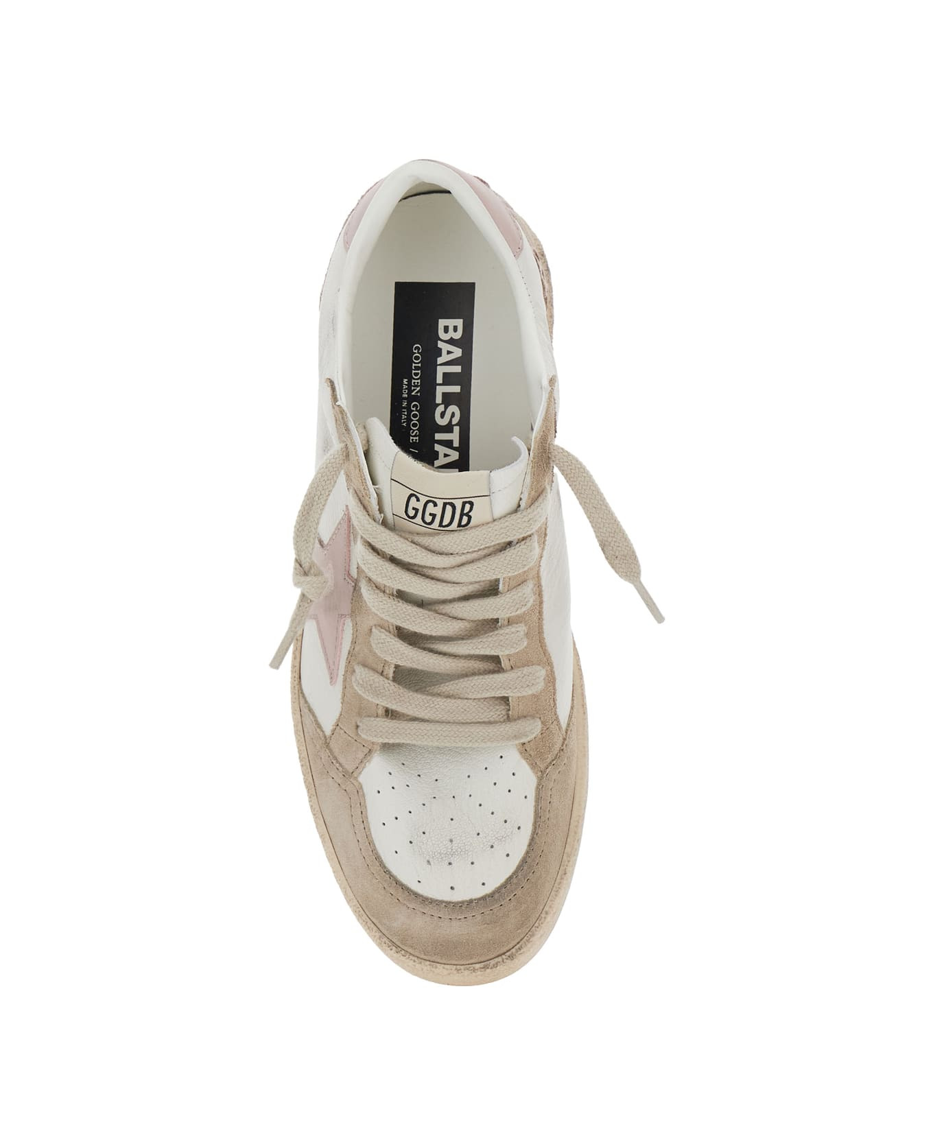 Ballstar Nappa Upper Suede Toe And Spur Leather Star And Heel - 4
