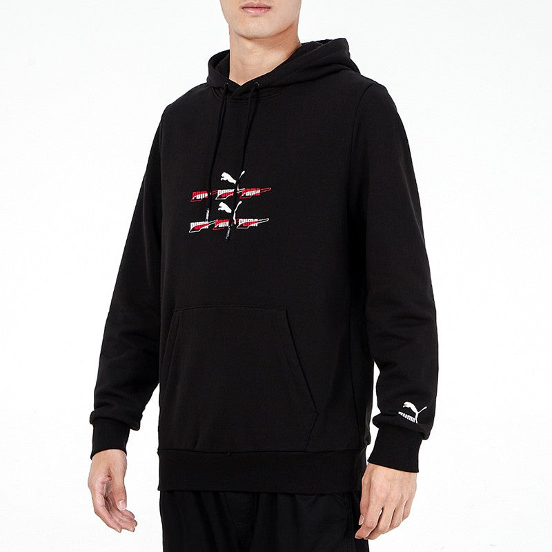 Puma Sports Knit Cardigan Hoodie 'Black' 533145-51 - 5