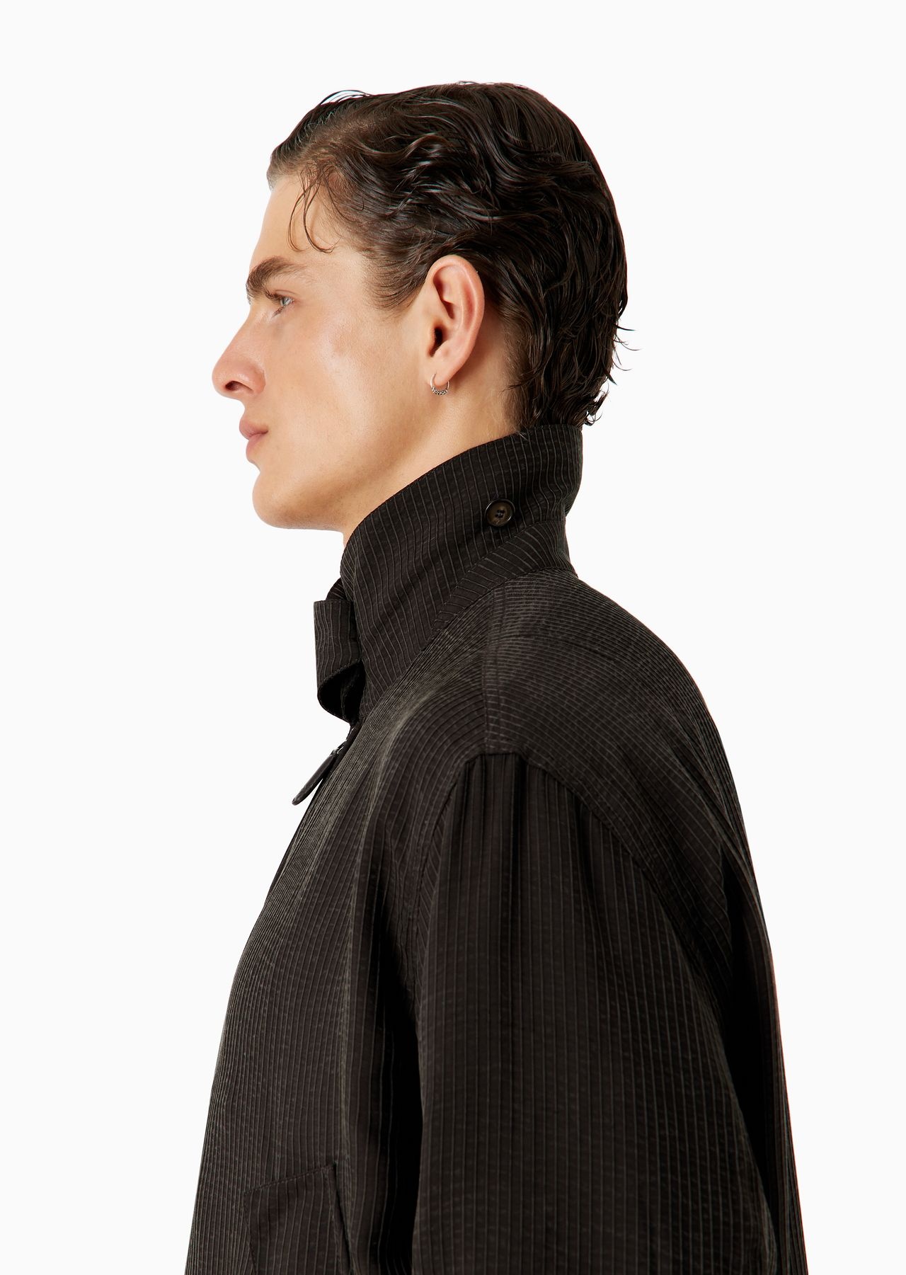 ASV blouson in a canneté cupro blend - 5