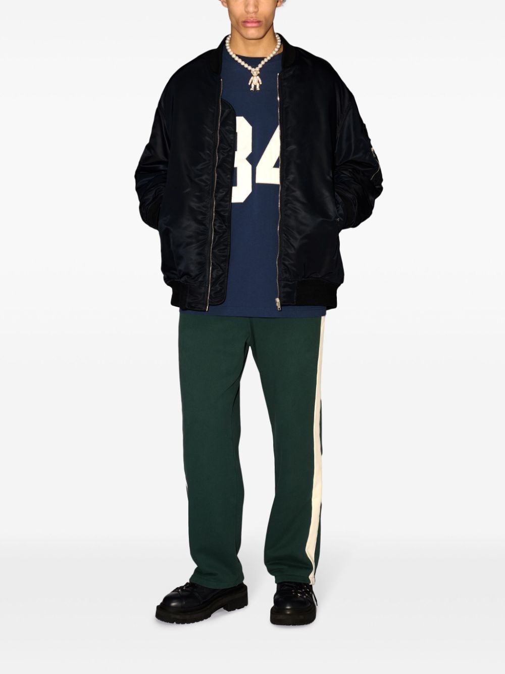 padded bomber jacket - 2