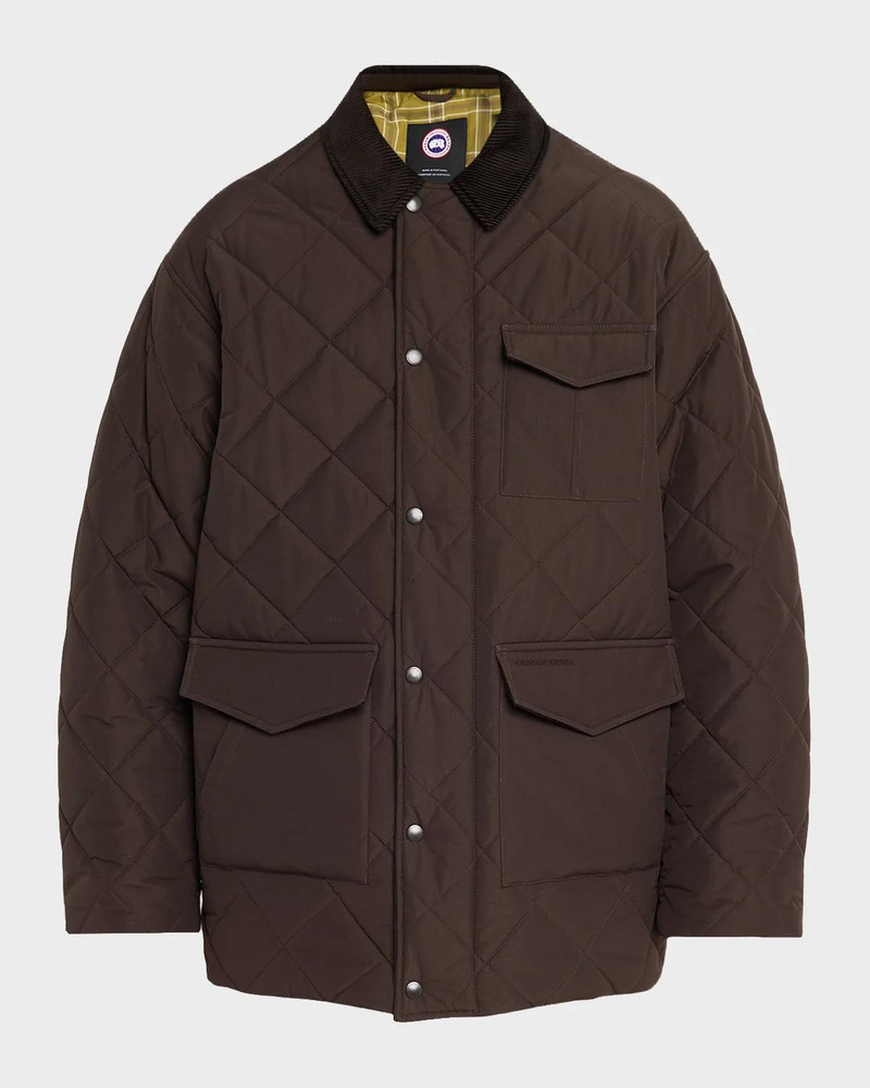 Men's Terra Water-Repellent Nylon Quilted Coat 1