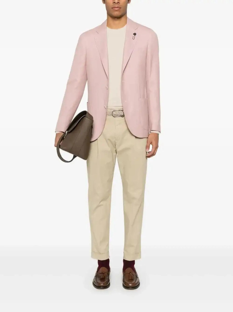 LARDINI single-breasted blazer outlook