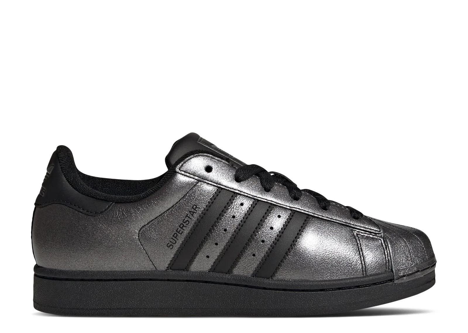 ADIDAS WMNS SUPERSTAR II 'CORE BLACK IRON METALLIC' - 1