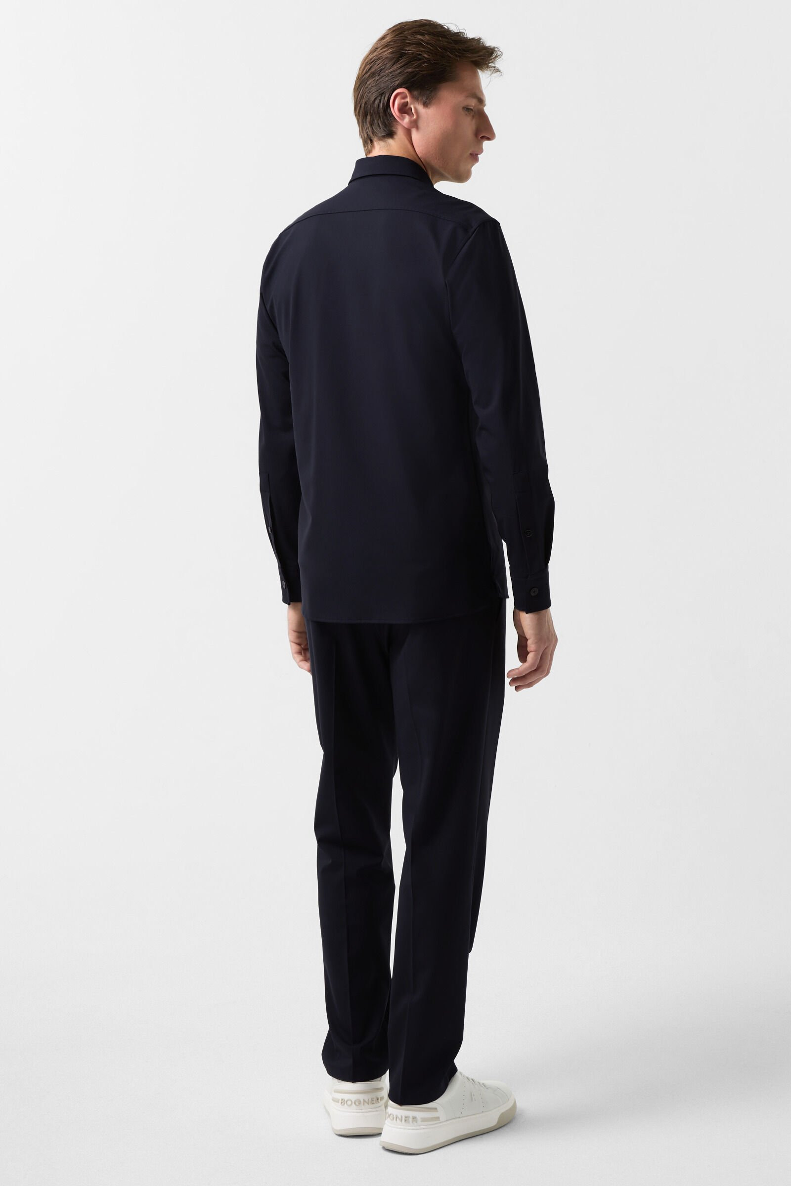 Clive shirt in Navy blue - 3