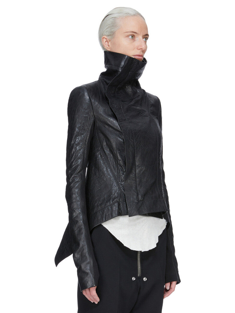 Black Temple Naska Biker Leather Jacket 2