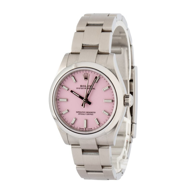 Rolex Oyster Perpetual 31 ref 277200 Candy Pink Dial - 2
