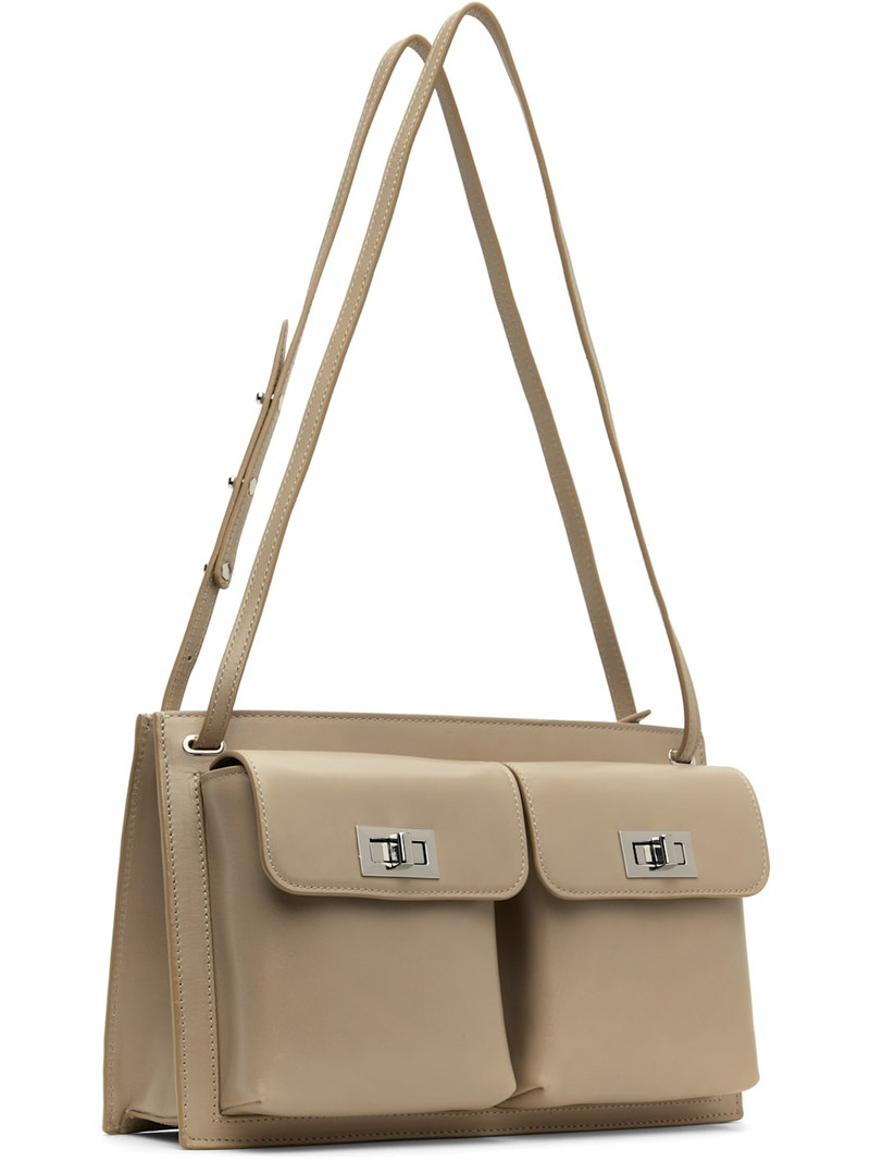 BY FAR Taupe Billy Bag outlook