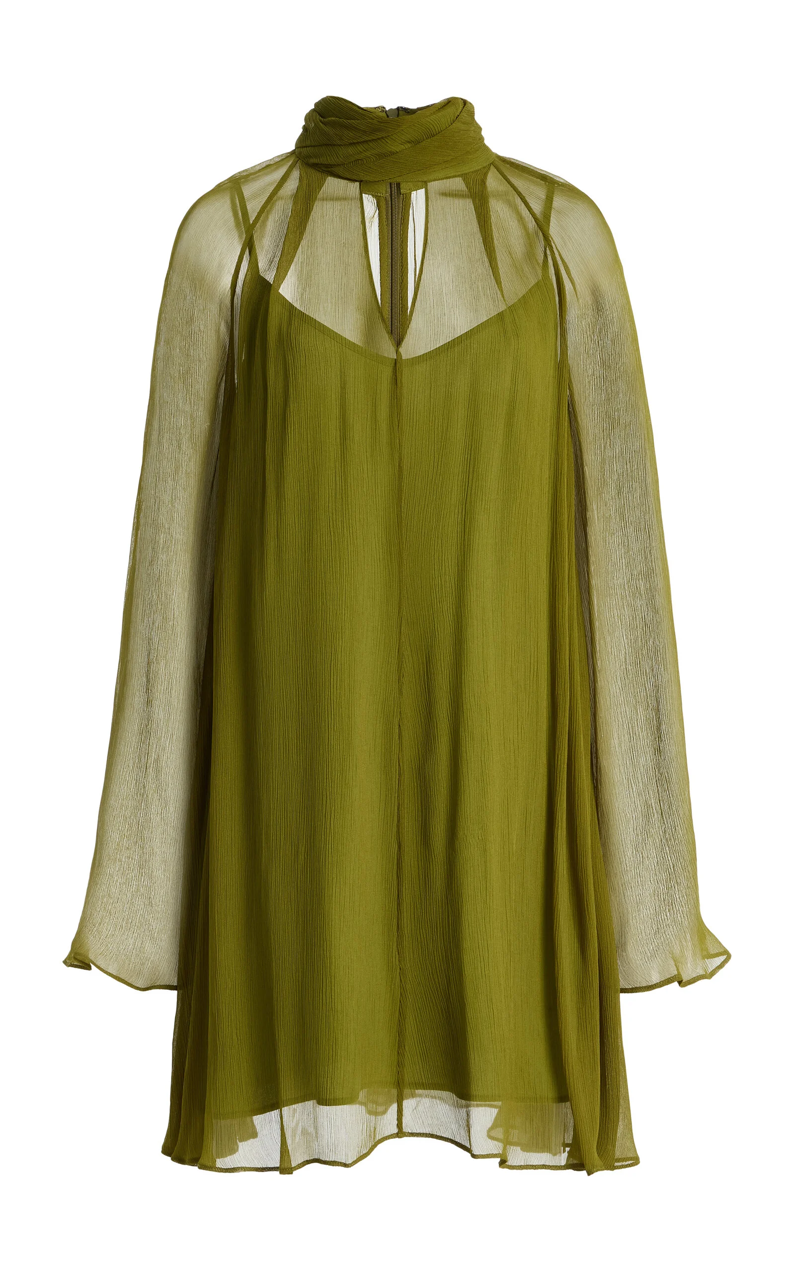 Esther Chiffon Mini Dress - 1