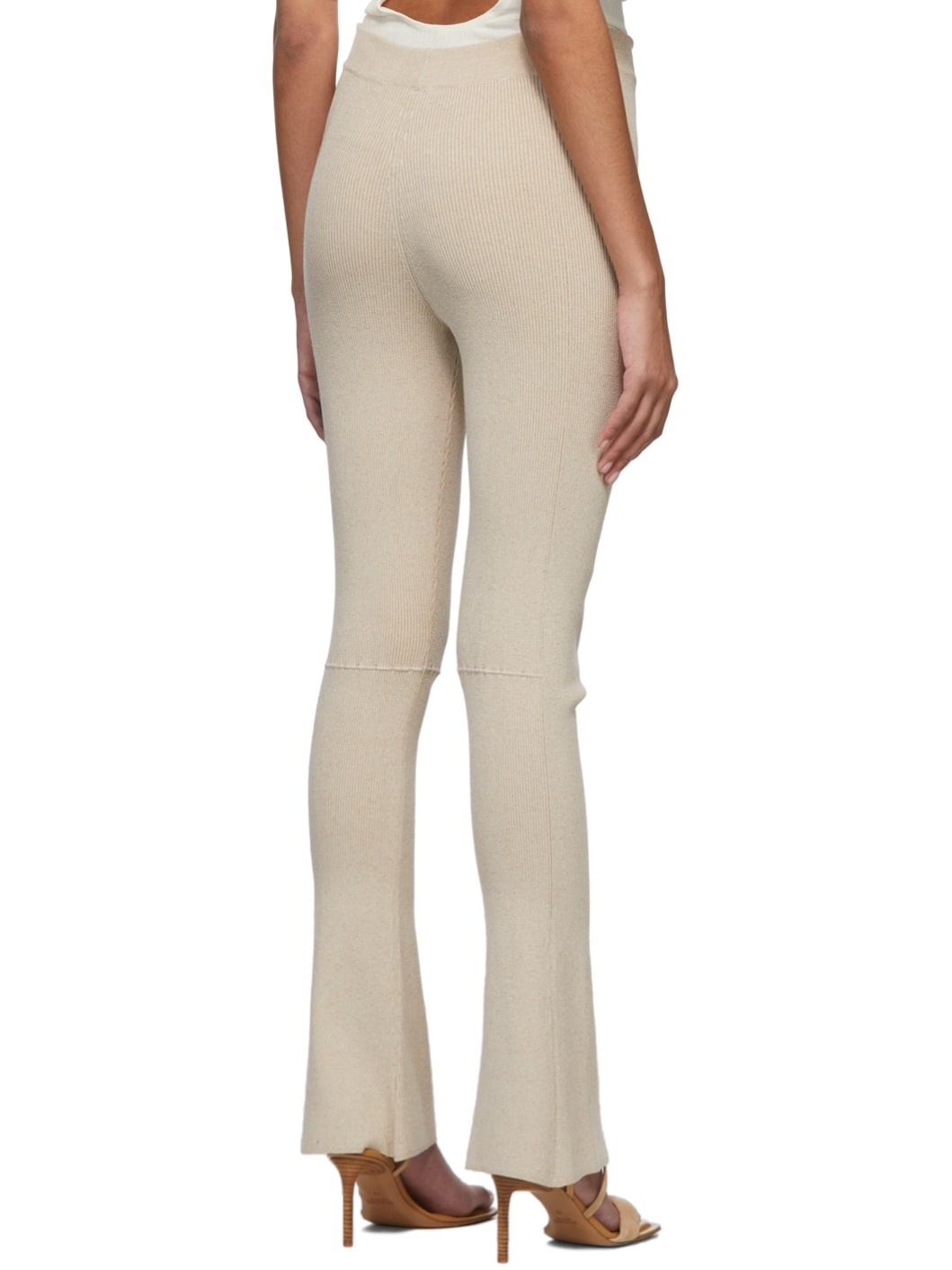 Beige 'Le Pantalon Baunhila' Trousers - 3
