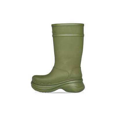 BALENCIAGA Men's Crocs™ Boot  in Green outlook