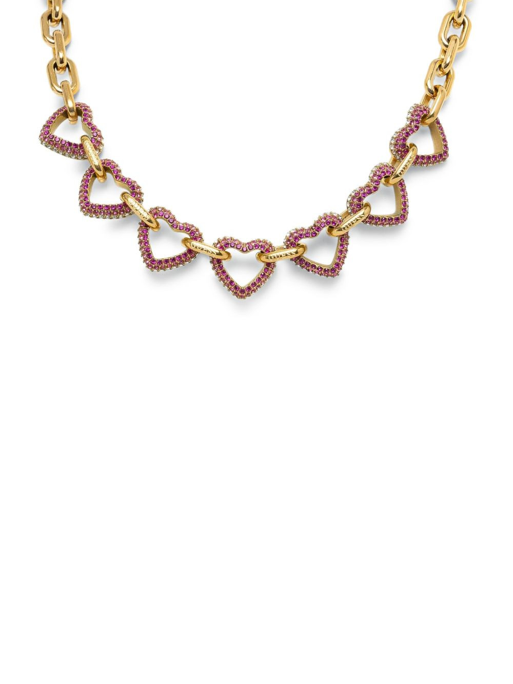 crystal-embellished necklace - 2
