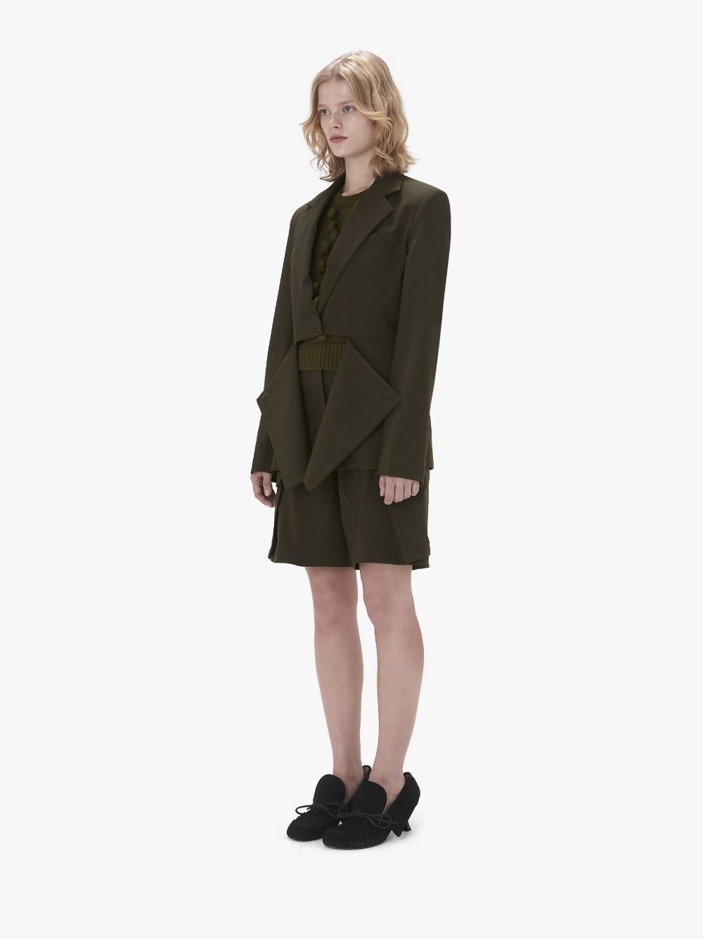 DECONSTRUCTED SINGLE-BREASTED BLAZER - 4